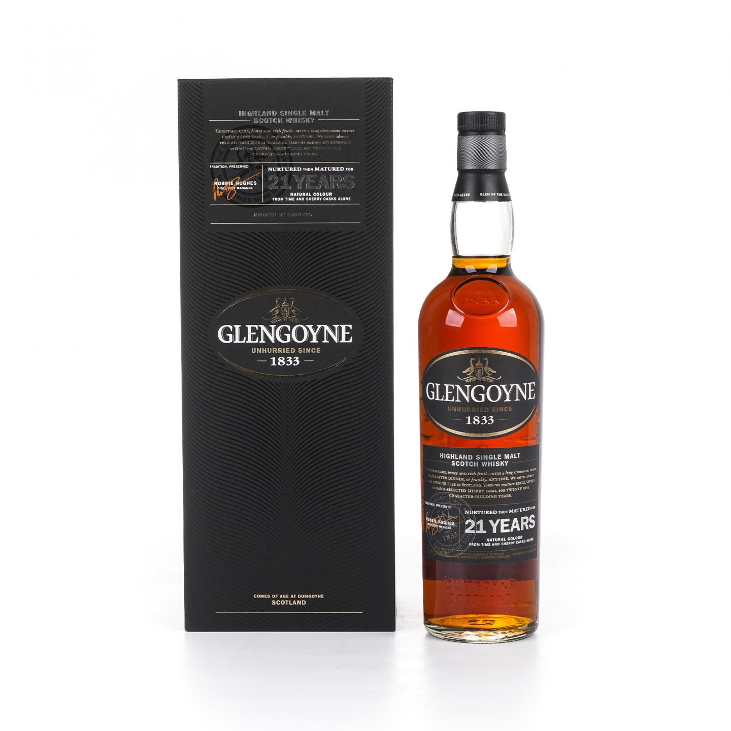 Glengoyne 格兰哥尼 21年 Robbie Hughes 雪莉桶