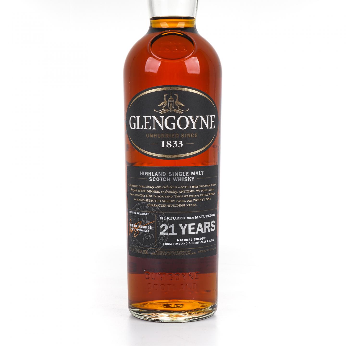 Glengoyne 格兰哥尼 21年 Robbie Hughes 雪莉桶