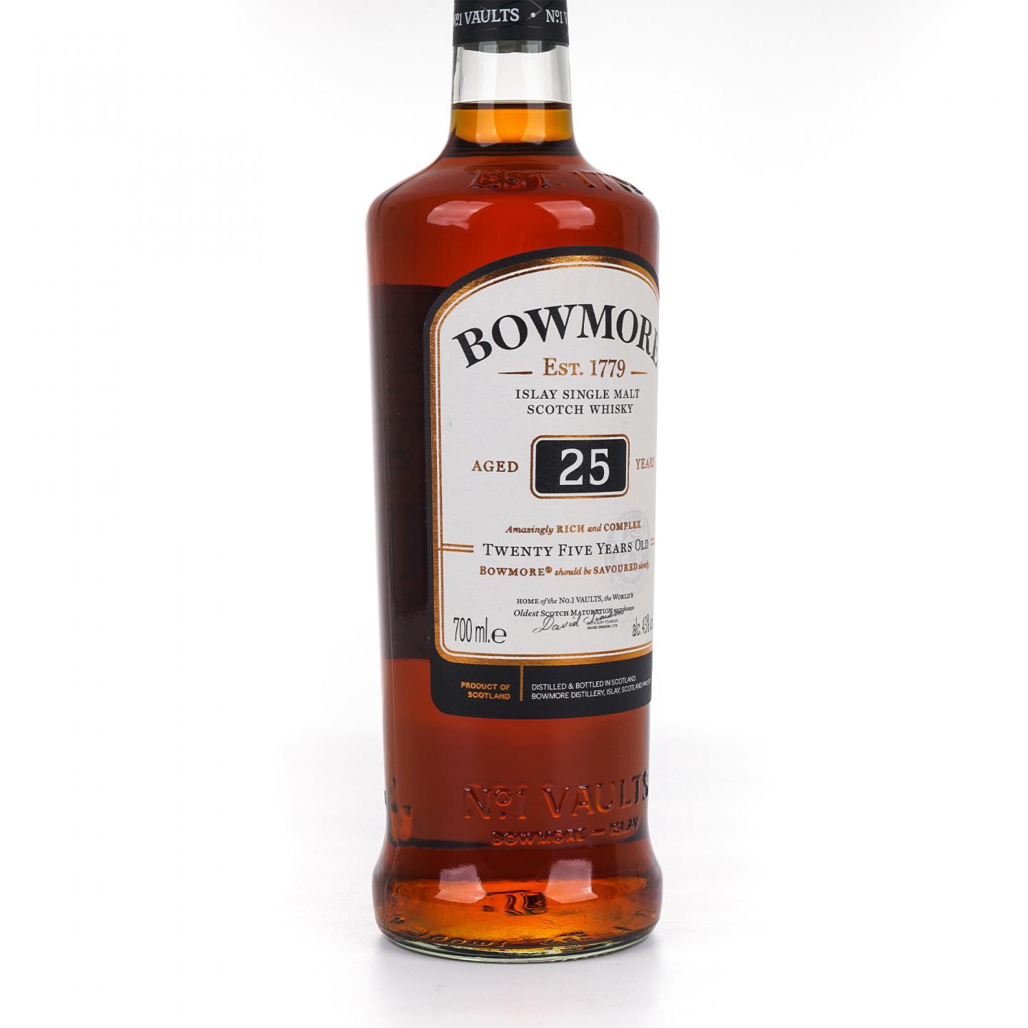Bowmore 波摩 25年 单一麦芽 礼盒 700ml 43%Vol.