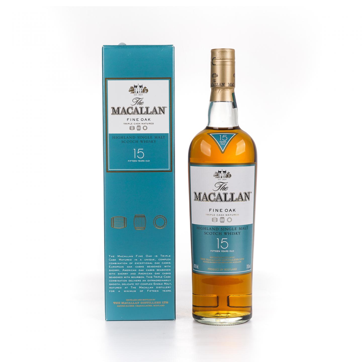 Macallan 麦卡伦 15年 Fine Oak