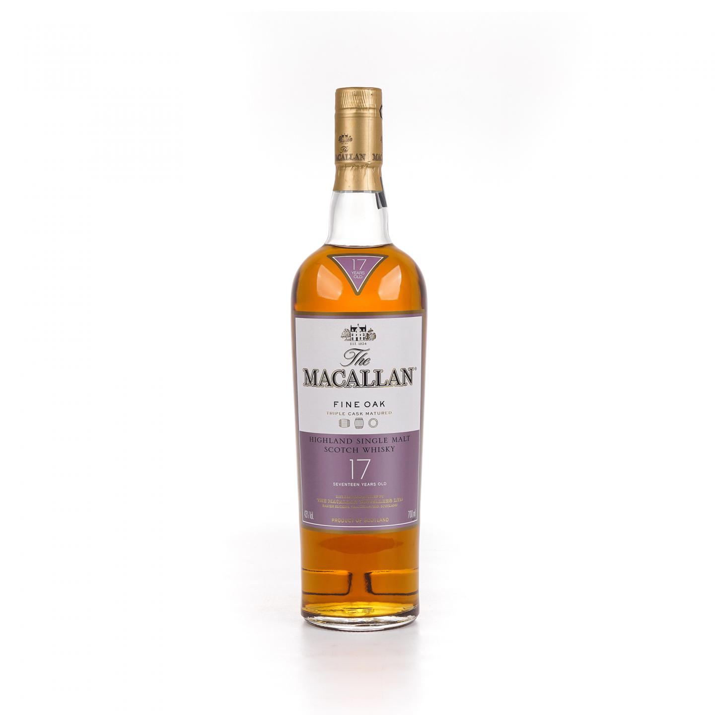 Macallan 麦卡伦 17年 Fine Oak