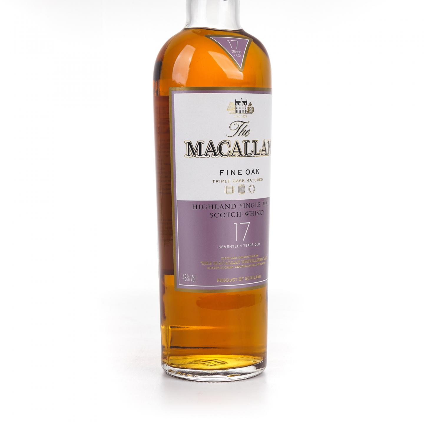 Macallan 麦卡伦 17年 Fine Oak