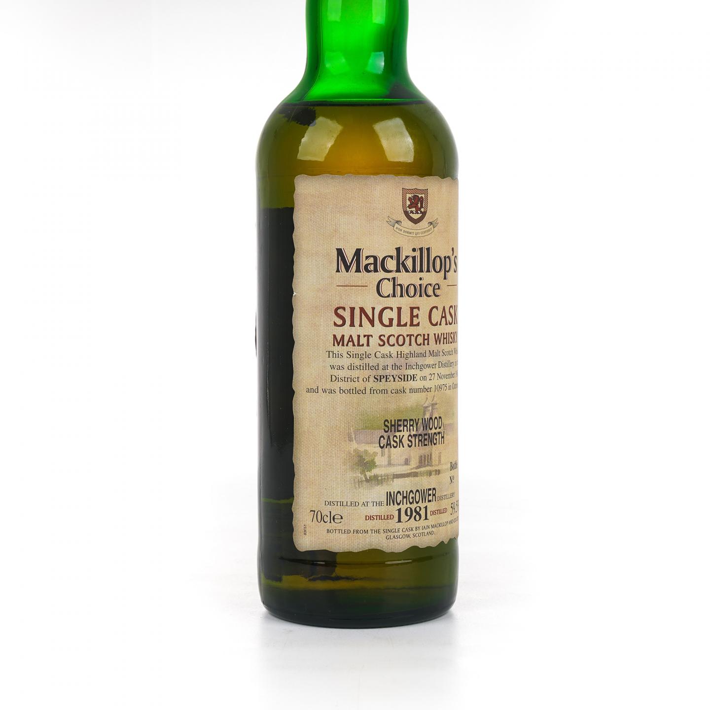 Inchgower 英尺高尔 1981-1999 雪莉单桶#10975 McC