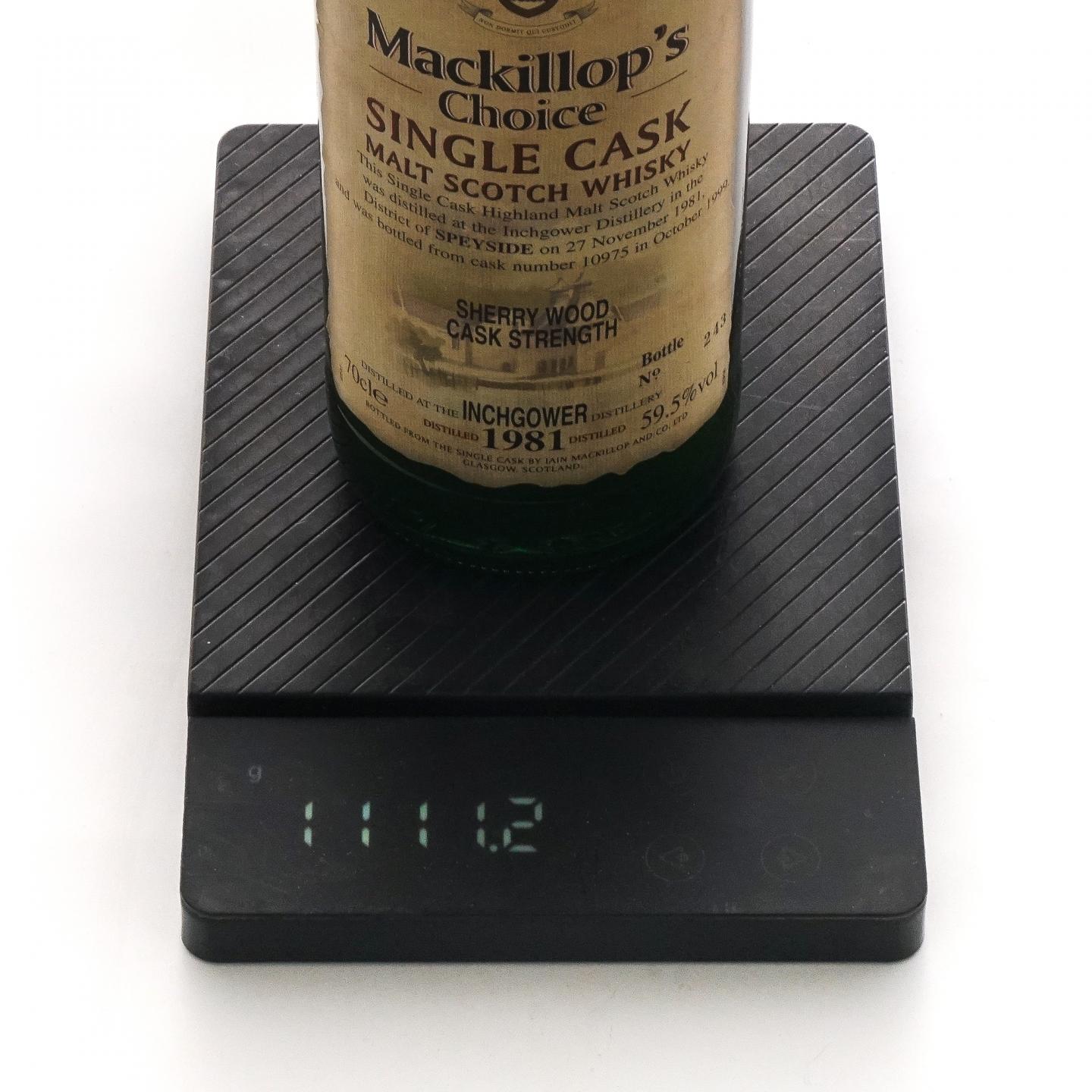 Inchgower 英尺高尔 1981-1999 雪莉单桶#10975 McC