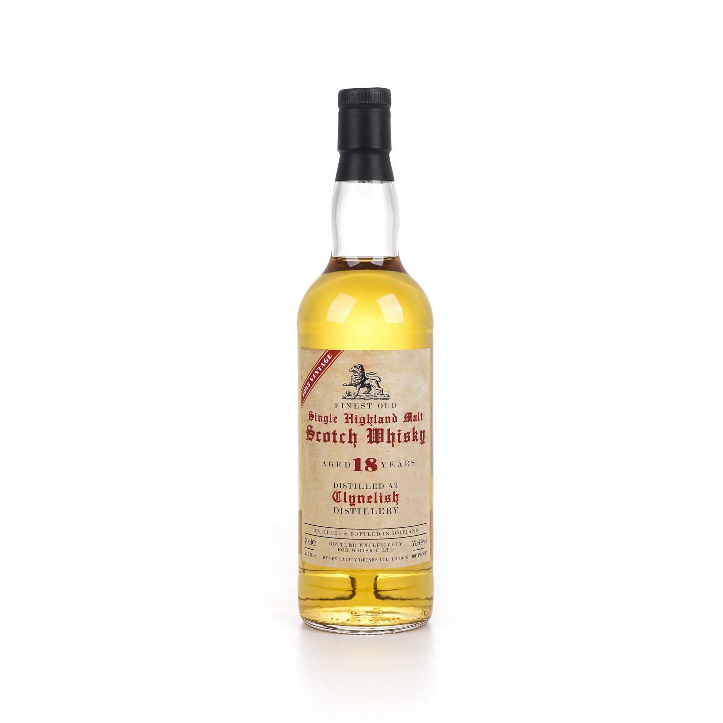 Clynelish 克里尼利基 18年 1995 Vintage