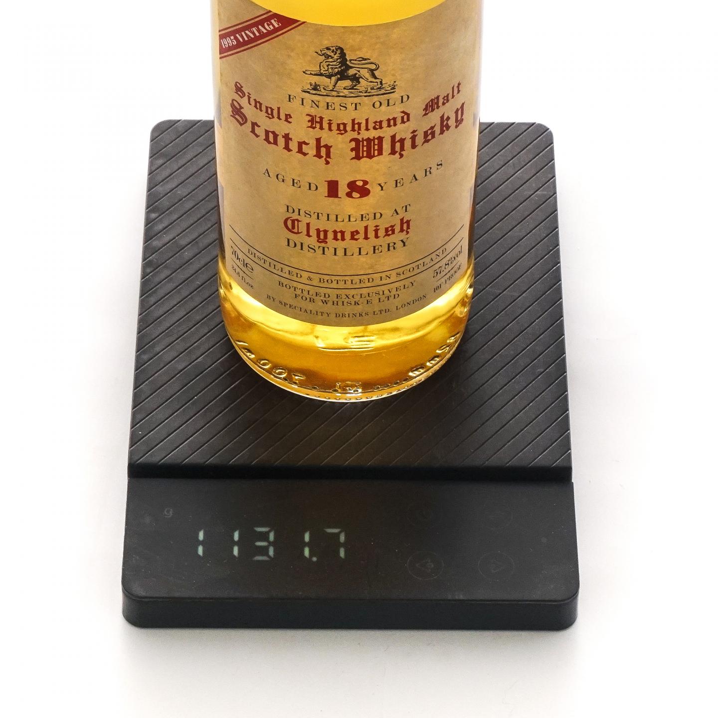 Clynelish 克里尼利基 18年 1995 Vintage