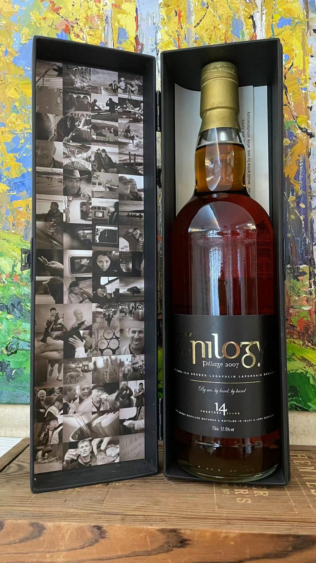 乐加维林 掠夺者2007 多家艾蕾岛酒厂参与 14年 51.6％限量250瓶 2007装瓶 ​