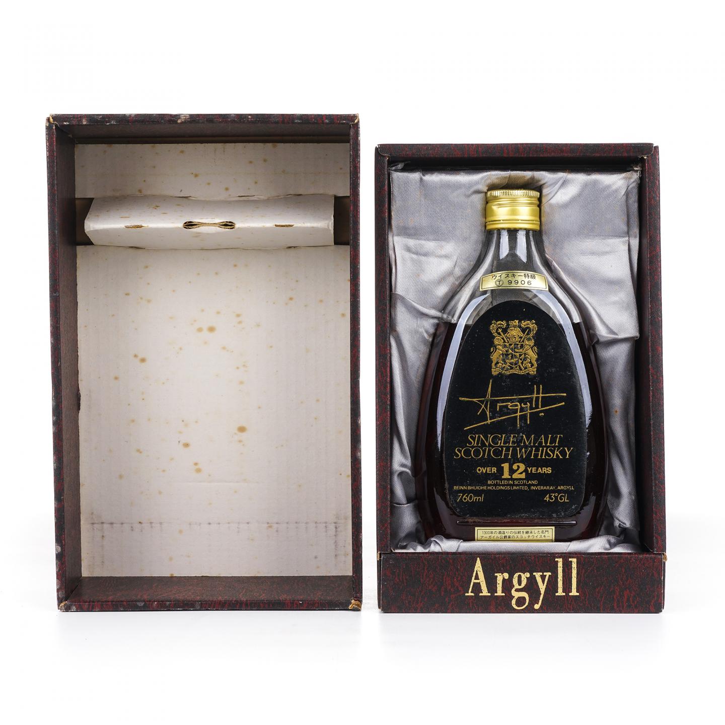 Argyll 12年 苏格兰威士忌 单一麦芽 760ml