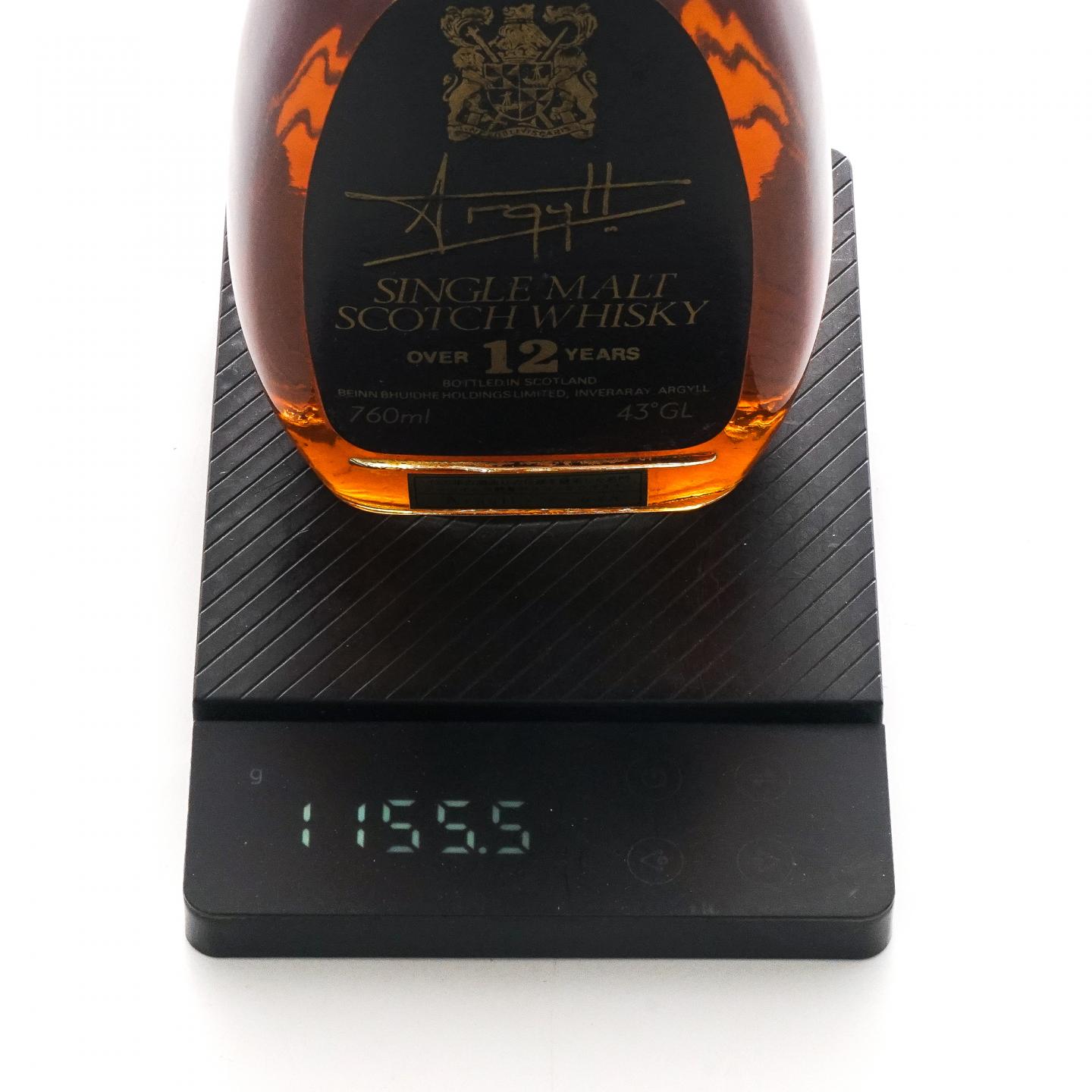 Argyll 12年 苏格兰威士忌 单一麦芽 760ml