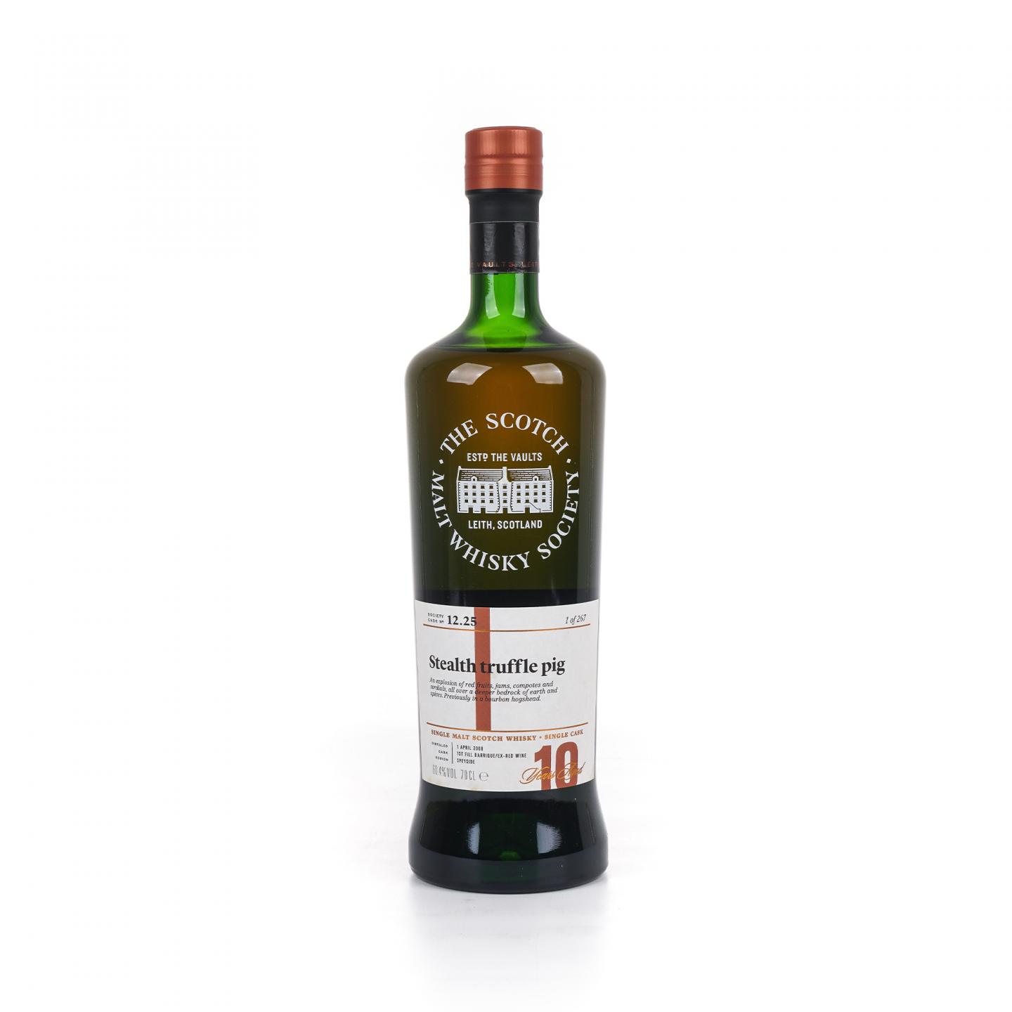 SMWS 12.25 本利亚克 10年 2008 红酒桶