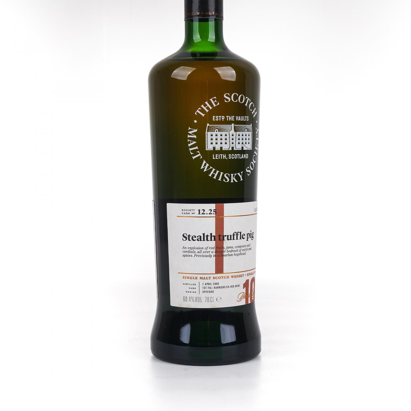 SMWS 12.25 本利亚克 10年 2008 红酒桶