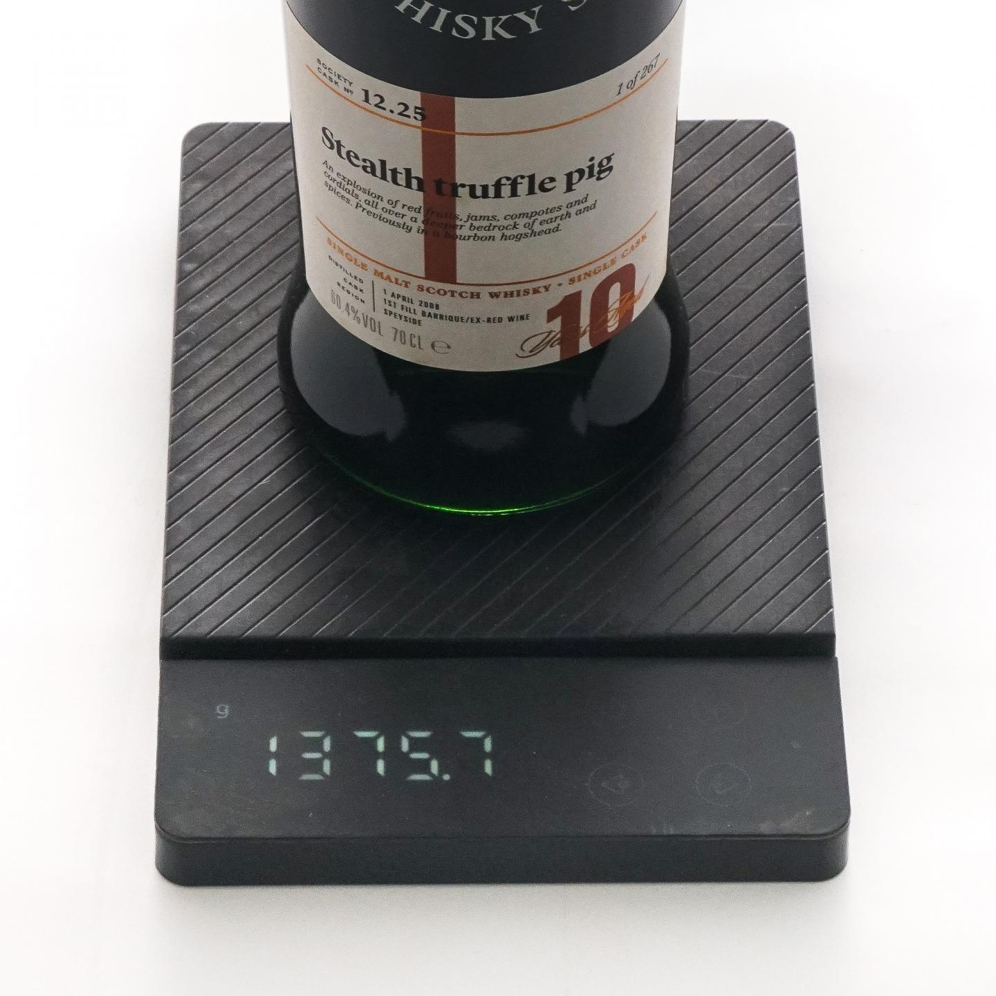 SMWS 12.25 本利亚克 10年 2008 红酒桶