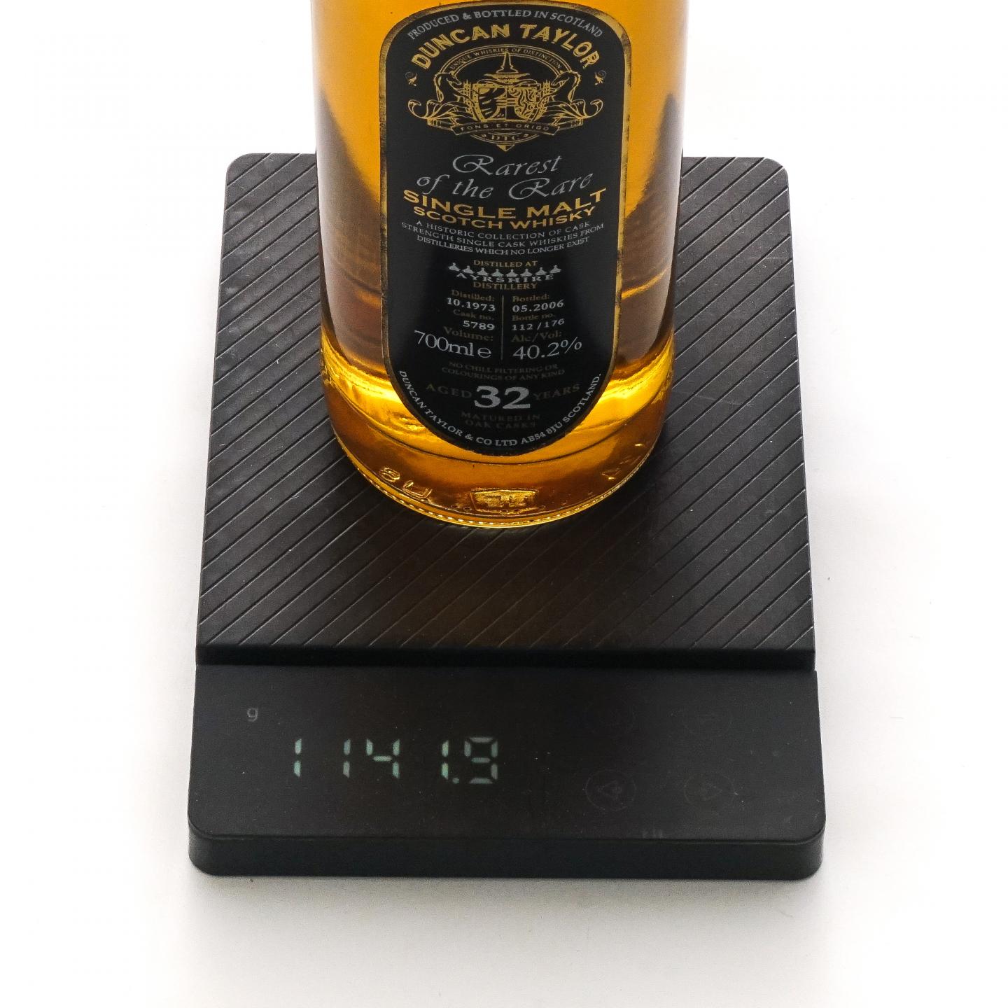 Ayrshire 32年 1973-2006 Ladyburn出品 单桶#5789 DT