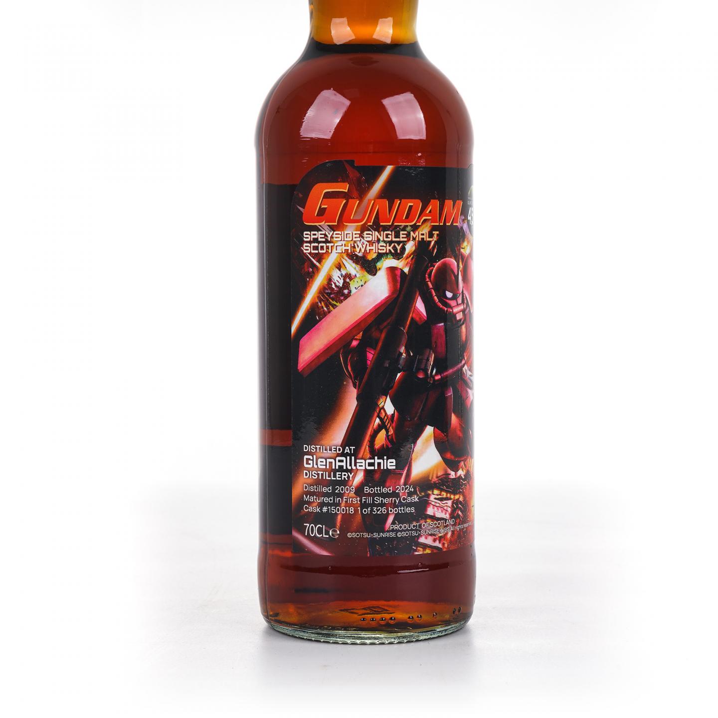 Glenallachie 格兰纳里奇 15年 2009-2024 初填雪莉桶 高达45周年纪念
