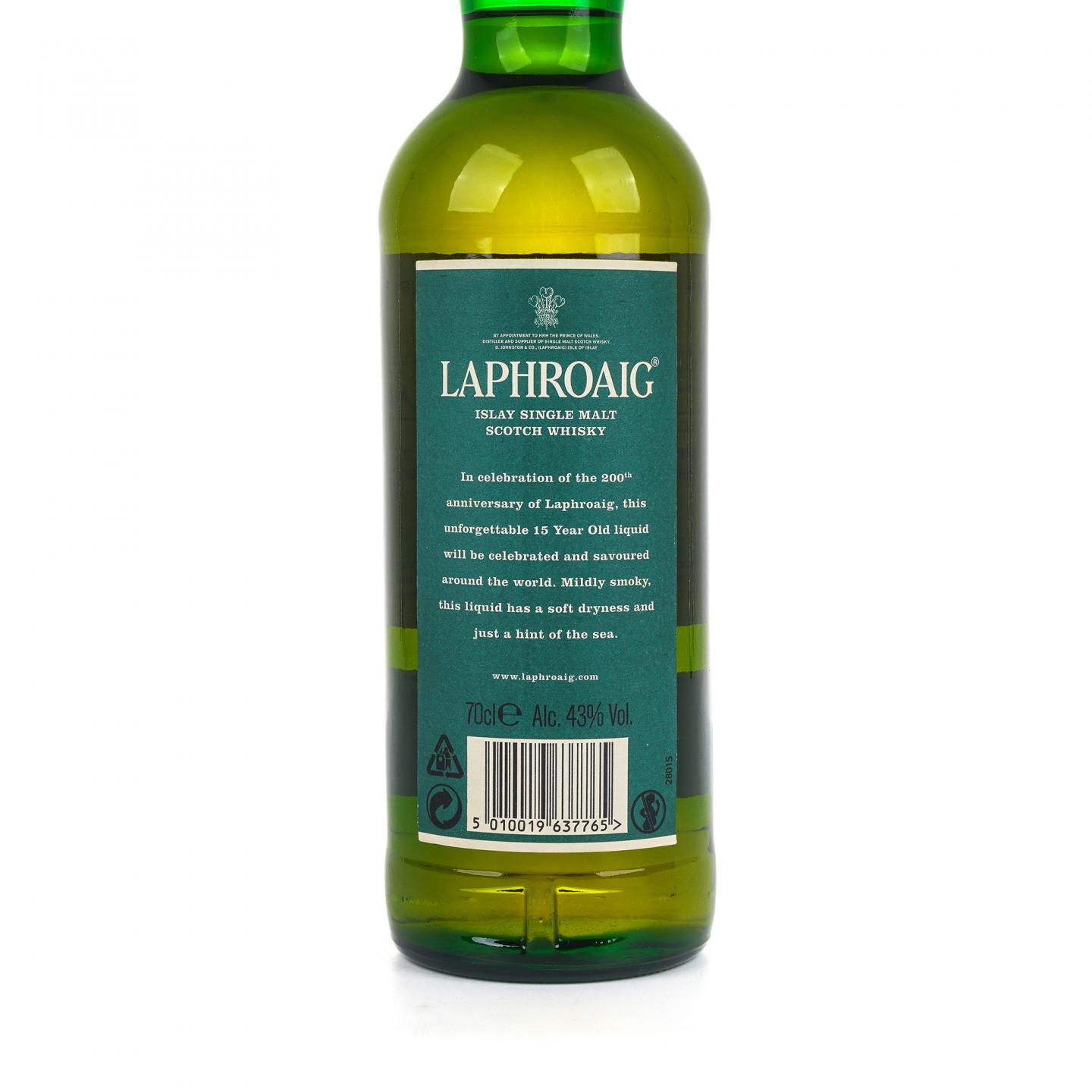 Laphroaig 拉弗格 15年 200周年纪念