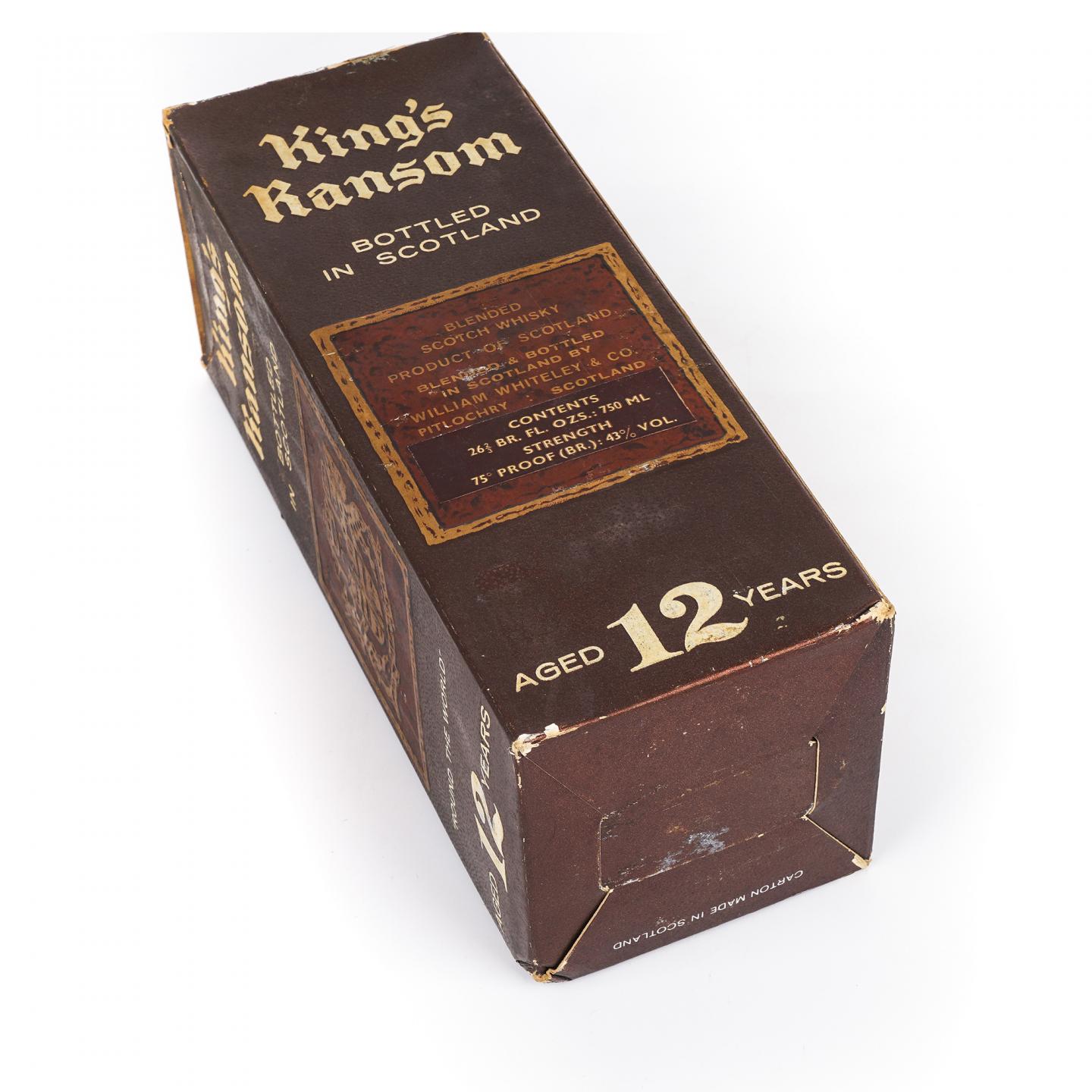 King’s Ransom 12年 苏格兰调和威士忌 750ml