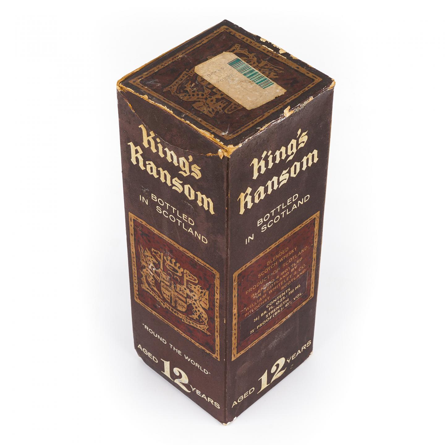 King’s Ransom 12年 苏格兰调和威士忌 750ml