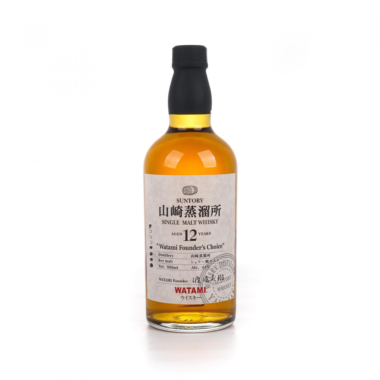 山崎 12年 渡边美树 Watami Founder’s Choice 660ML