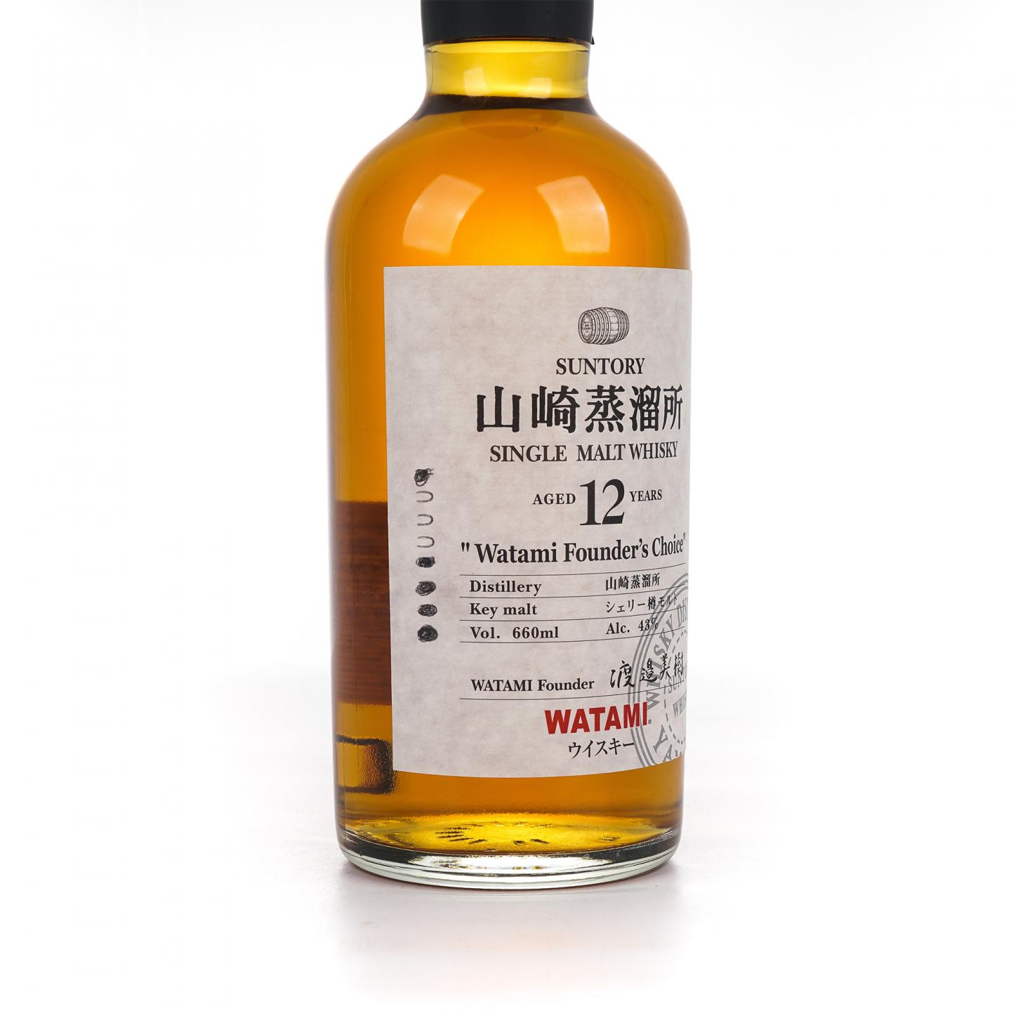 山崎 12年 渡边美树 Watami Founder’s Choice 660ML