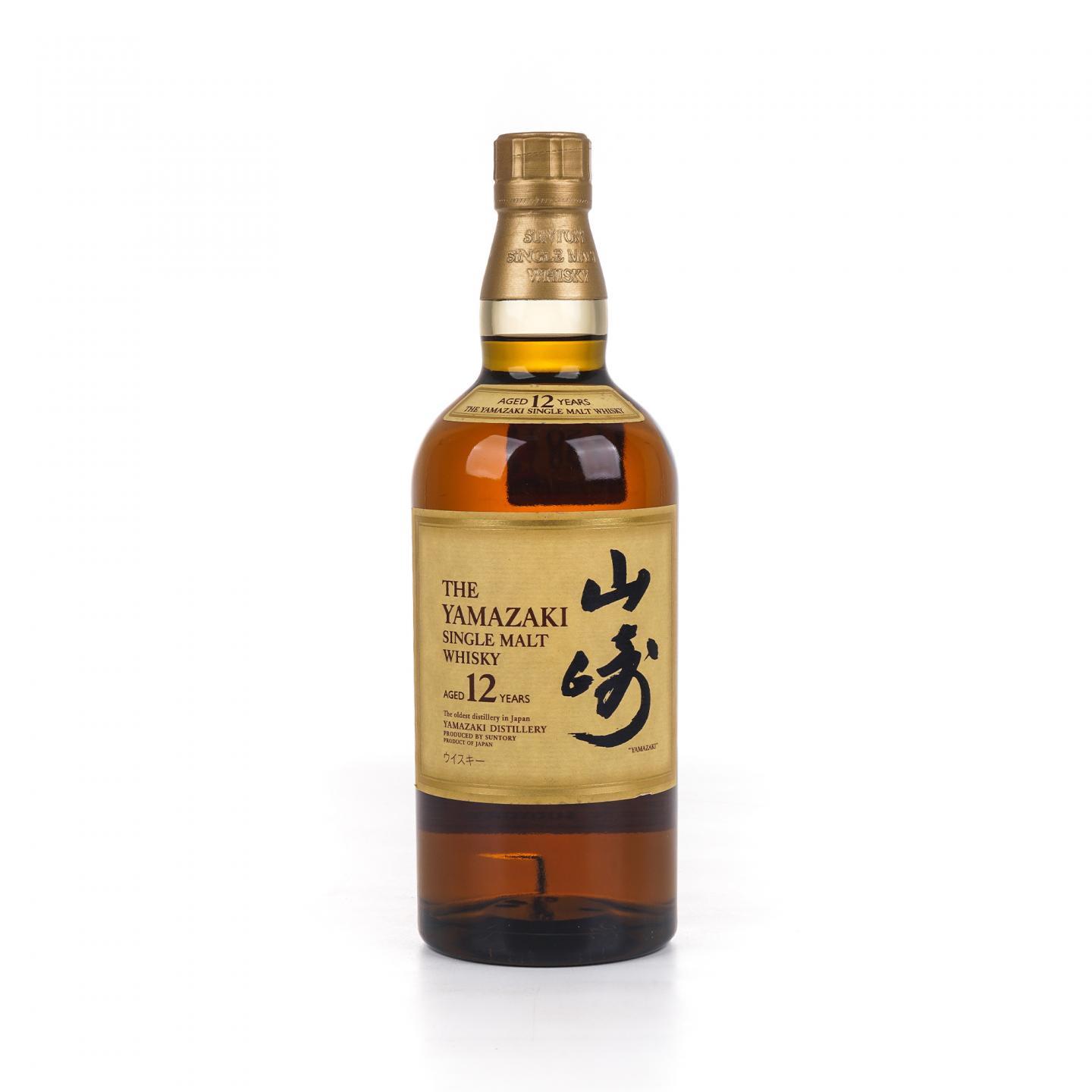 山崎 12年 Single Malt 金花盖 700ml