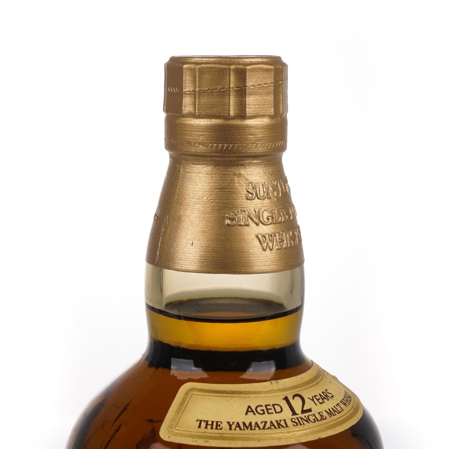 山崎 12年 Single Malt 金花盖 700ml