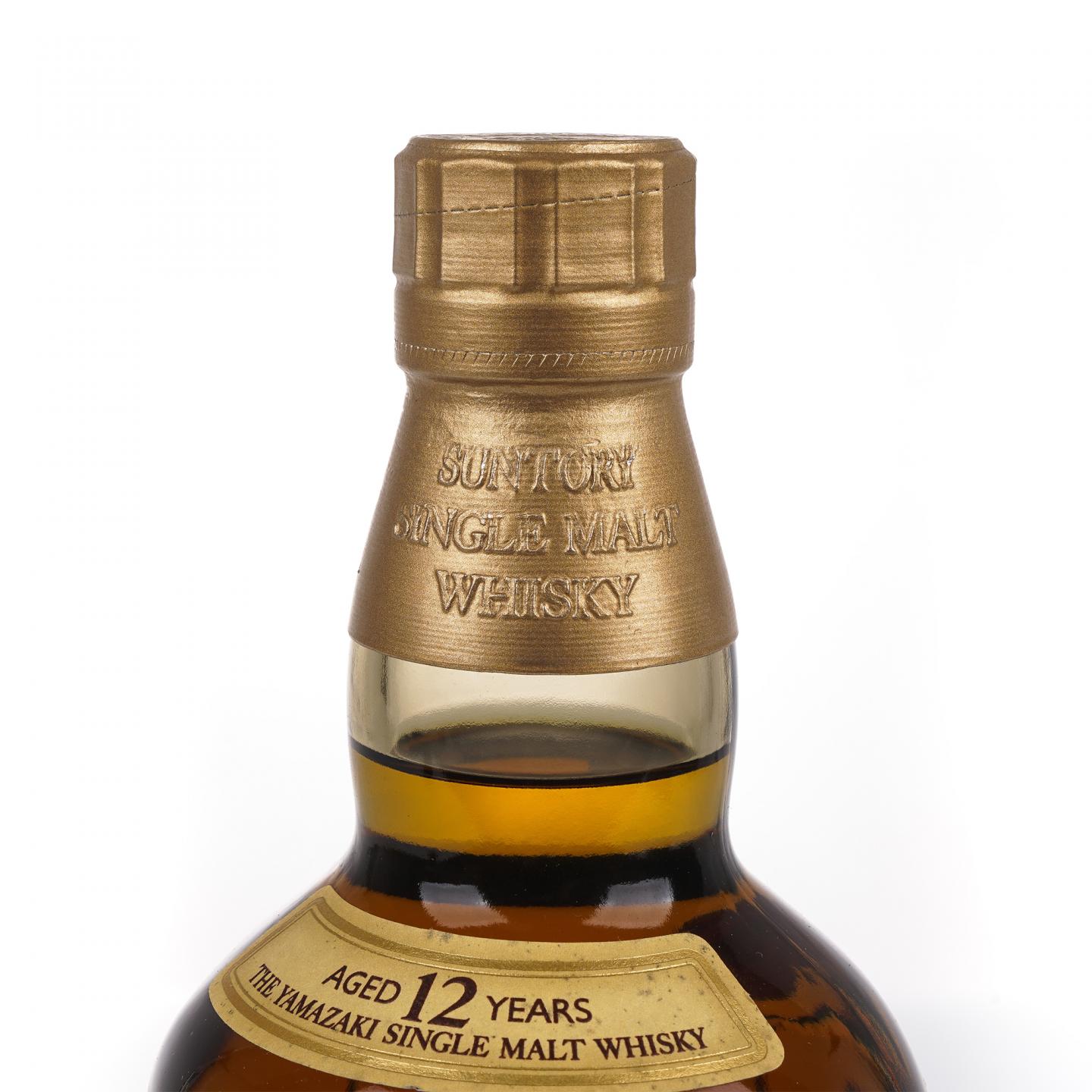 山崎 12年 Single Malt 金花盖 700ml