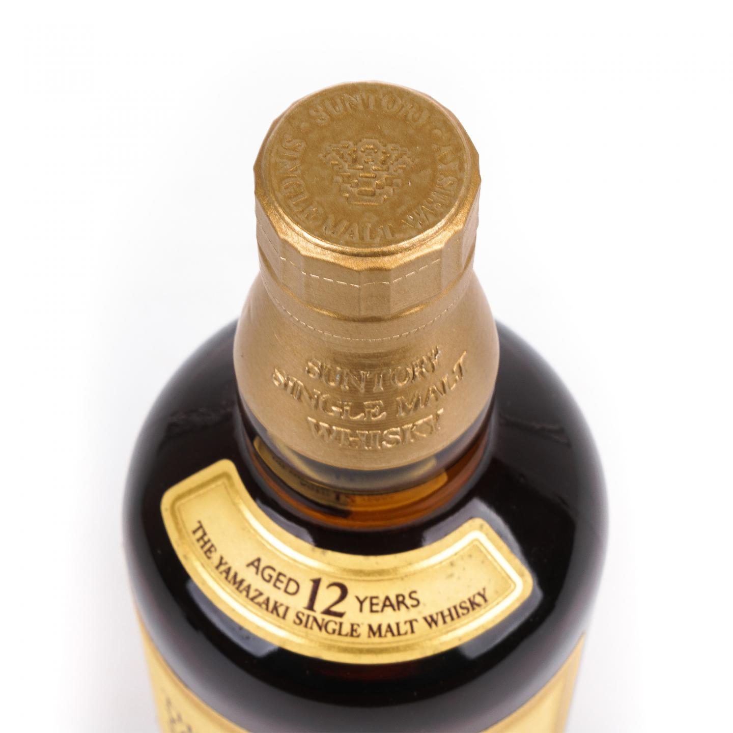 山崎 12年 Single Malt 金花盖 700ml