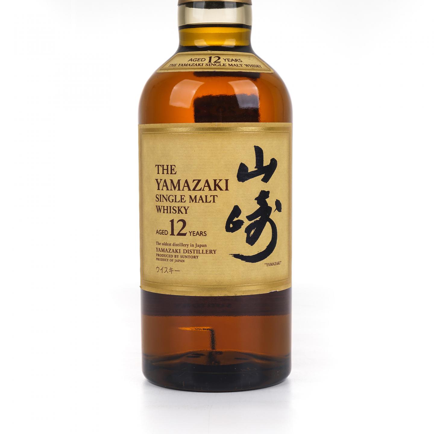 山崎 12年 Single Malt 金花盖 700ml