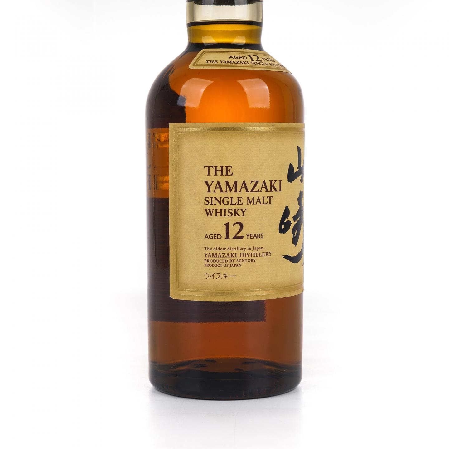 山崎 12年 Single Malt 金花盖 700ml