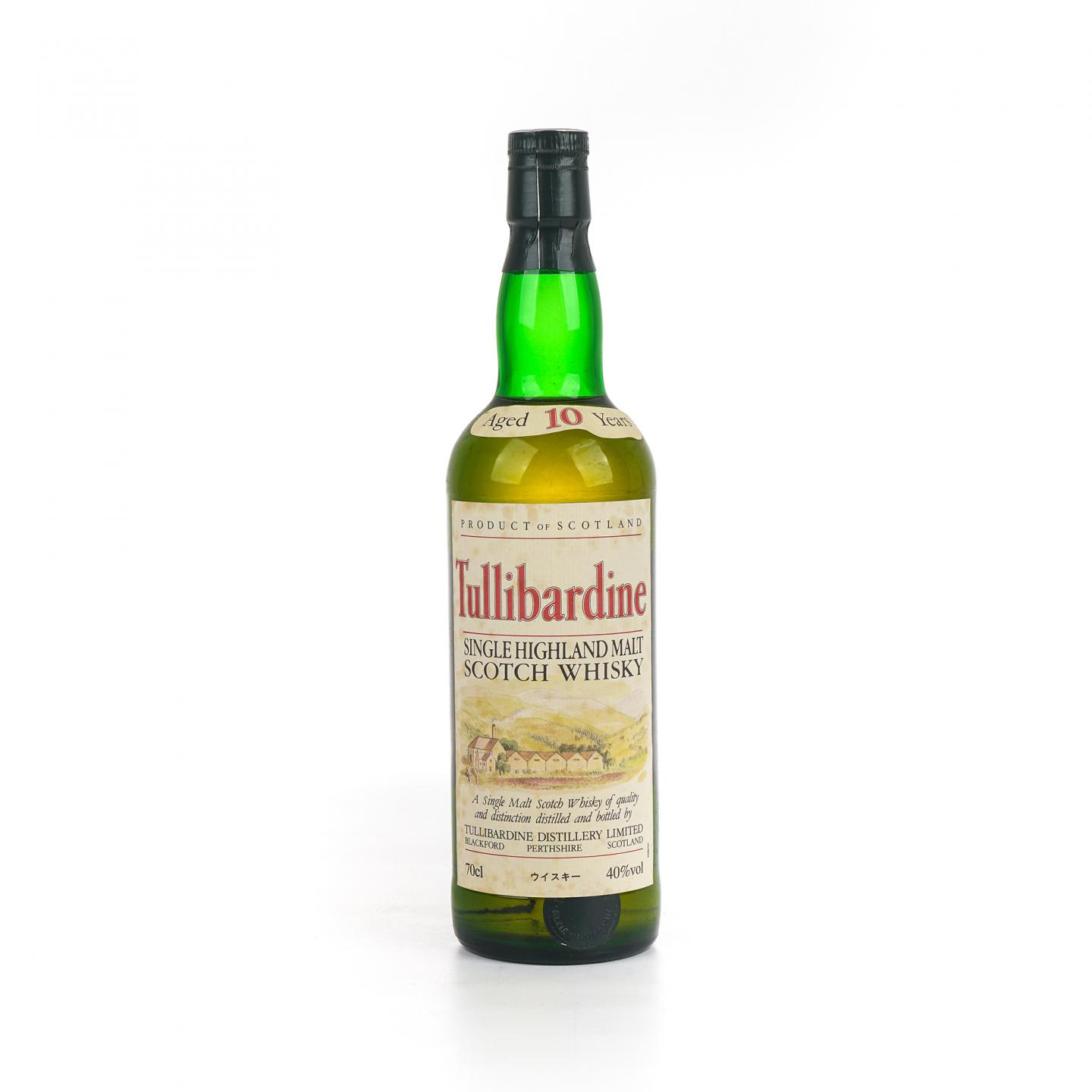 Tullibardine 图里巴丁 10年 单一麦芽威士忌 40%