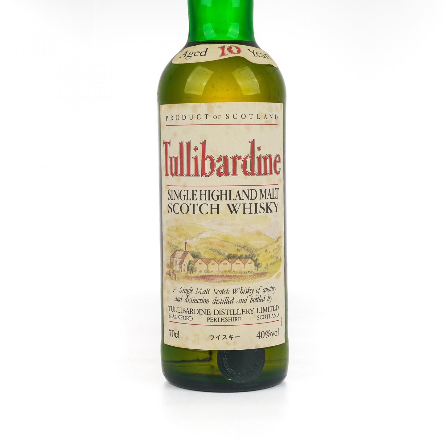 Tullibardine 图里巴丁 10年 单一麦芽威士忌 40%