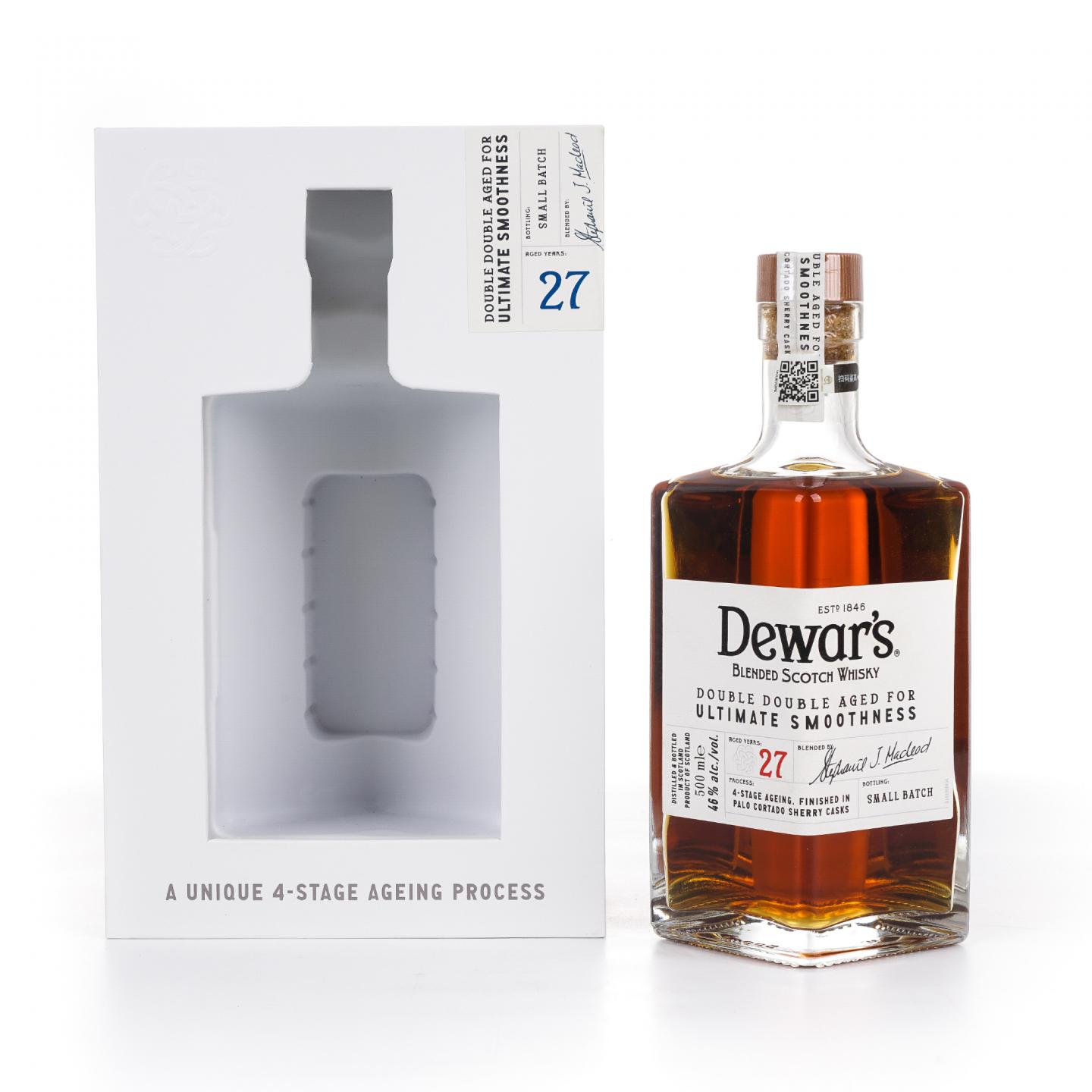 Dewar’s 帝王 27年 Double Double 调和 500ml