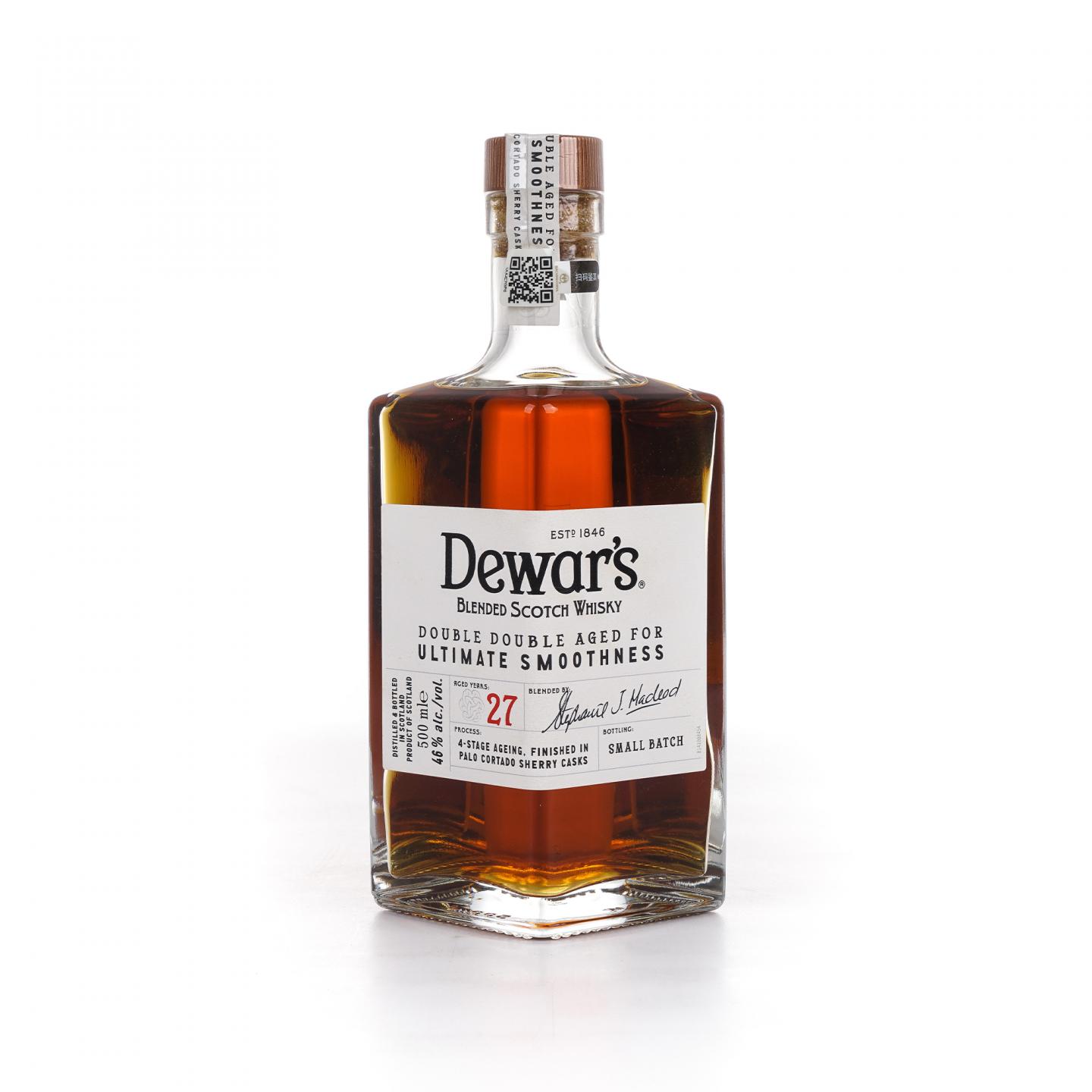 Dewar’s 帝王 27年 Double Double 调和 500ml