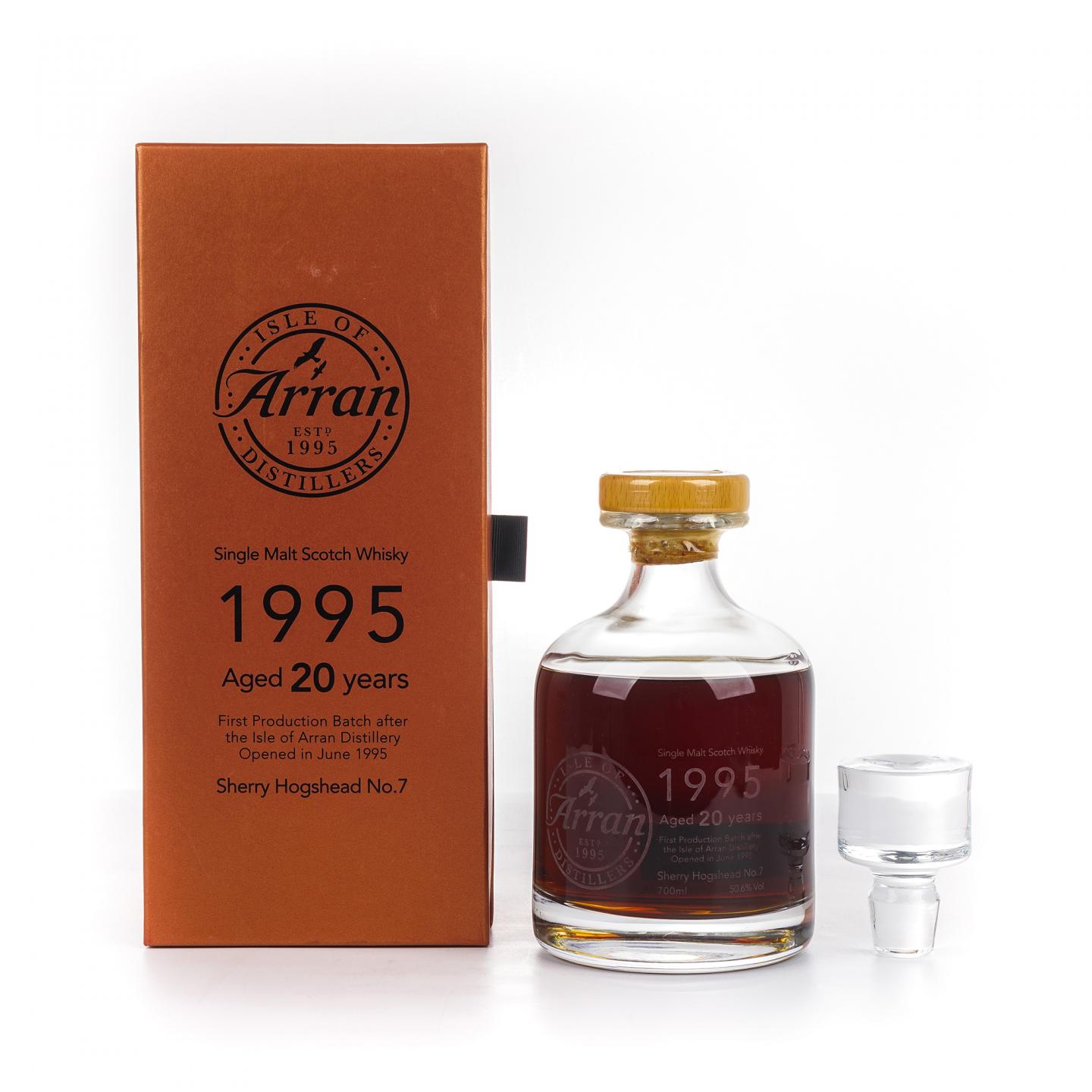 Arran 艾伦 20年 1995 雪莉桶#7