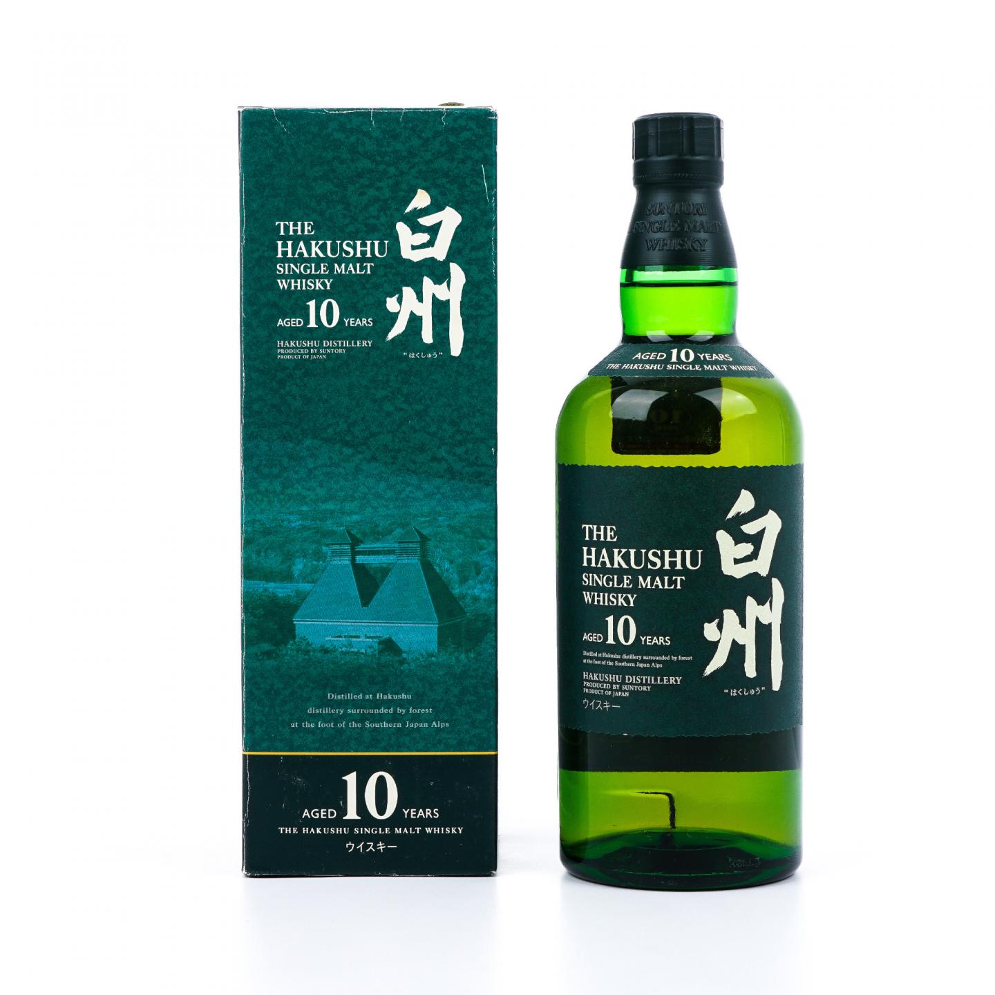 白州 10年 金花头 40.5%