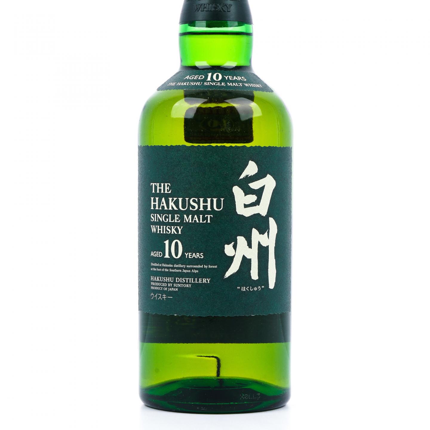 白州 10年 金花头 40.5%