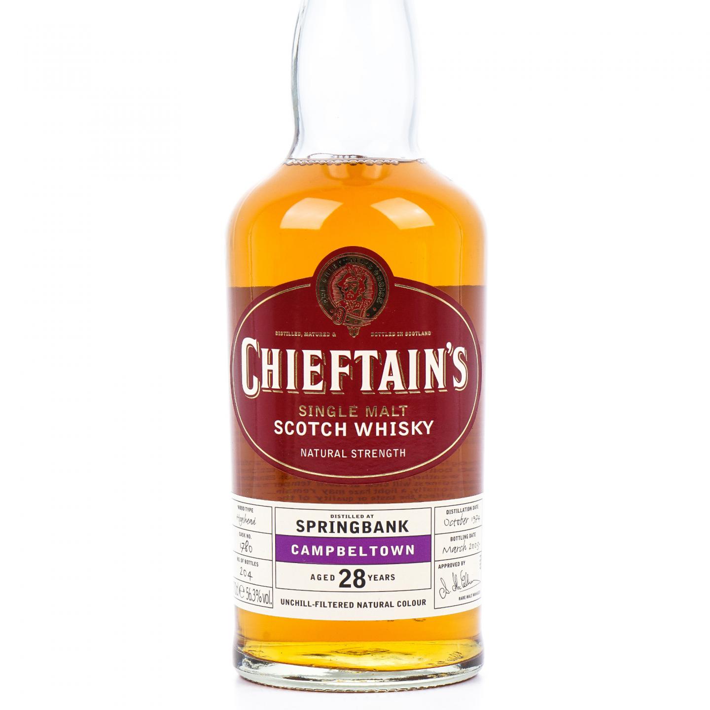 Springbank 云顶 28年 1974-2003 IM