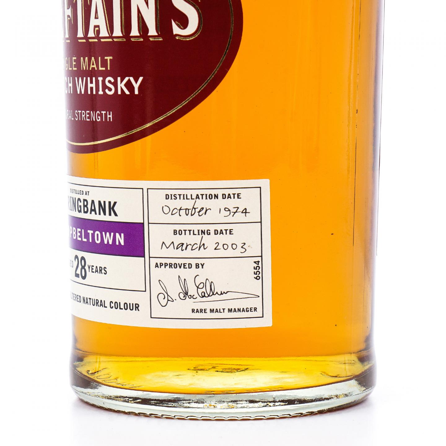 Springbank 云顶 28年 1974-2003 IM