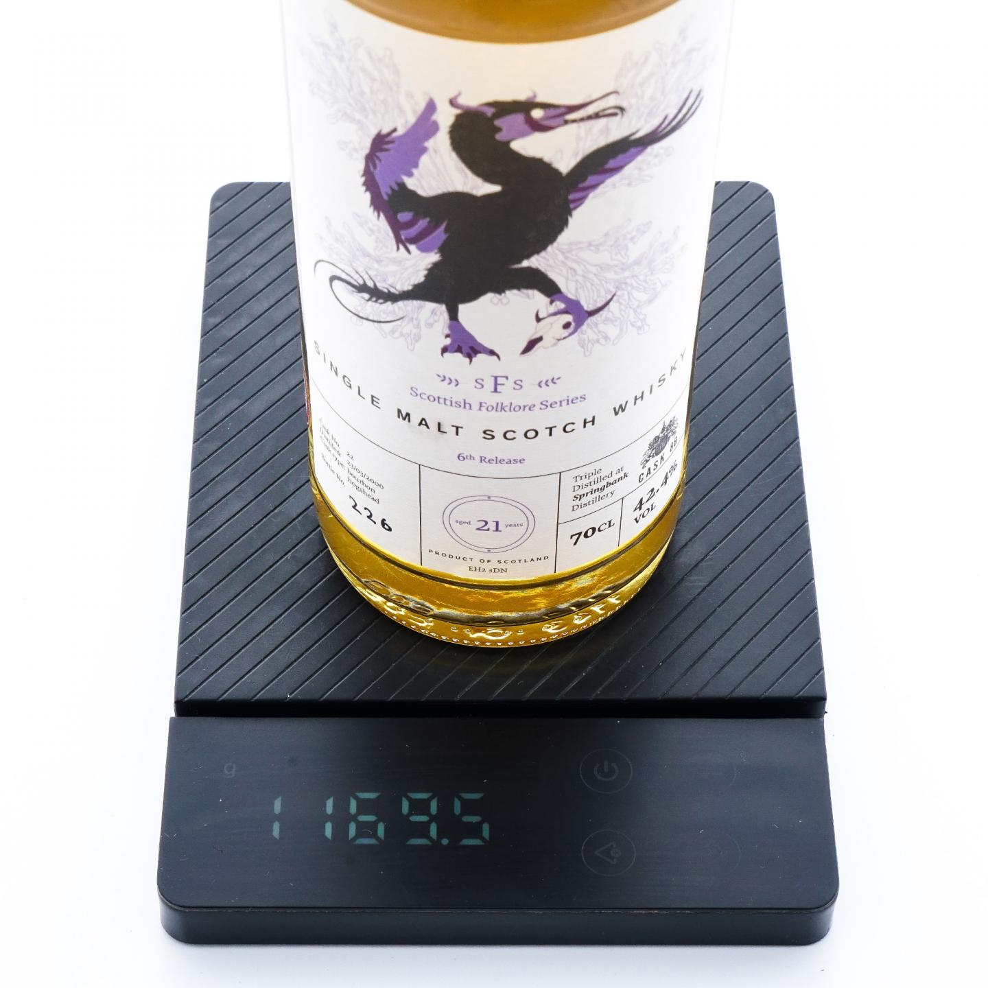 Springbank 云顶 21年 2000-2021 Ca88