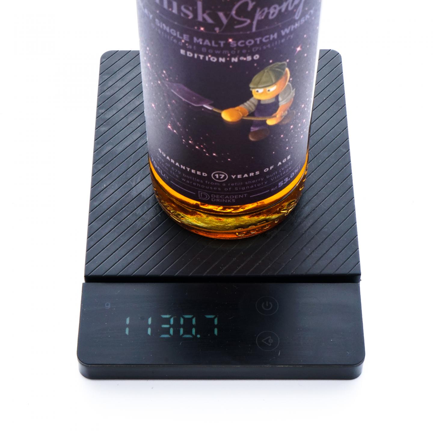 威士忌海绵 波摩 17年 2003-2022 53%