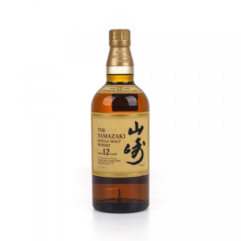 山崎 12年 Single Malt 金花盖 700ml