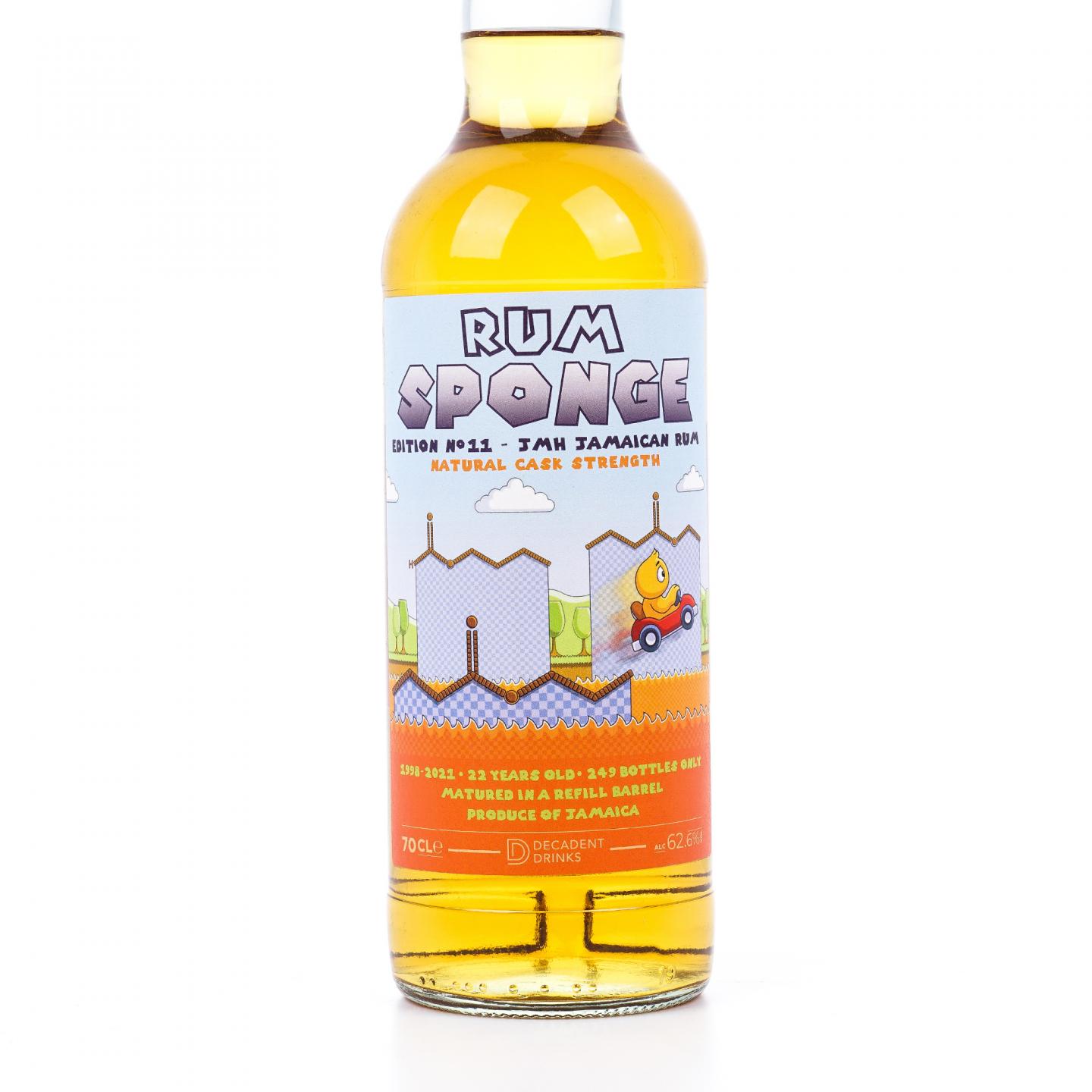 朗姆酒海绵 22年 1998-2021 Edition No.11 62.6%