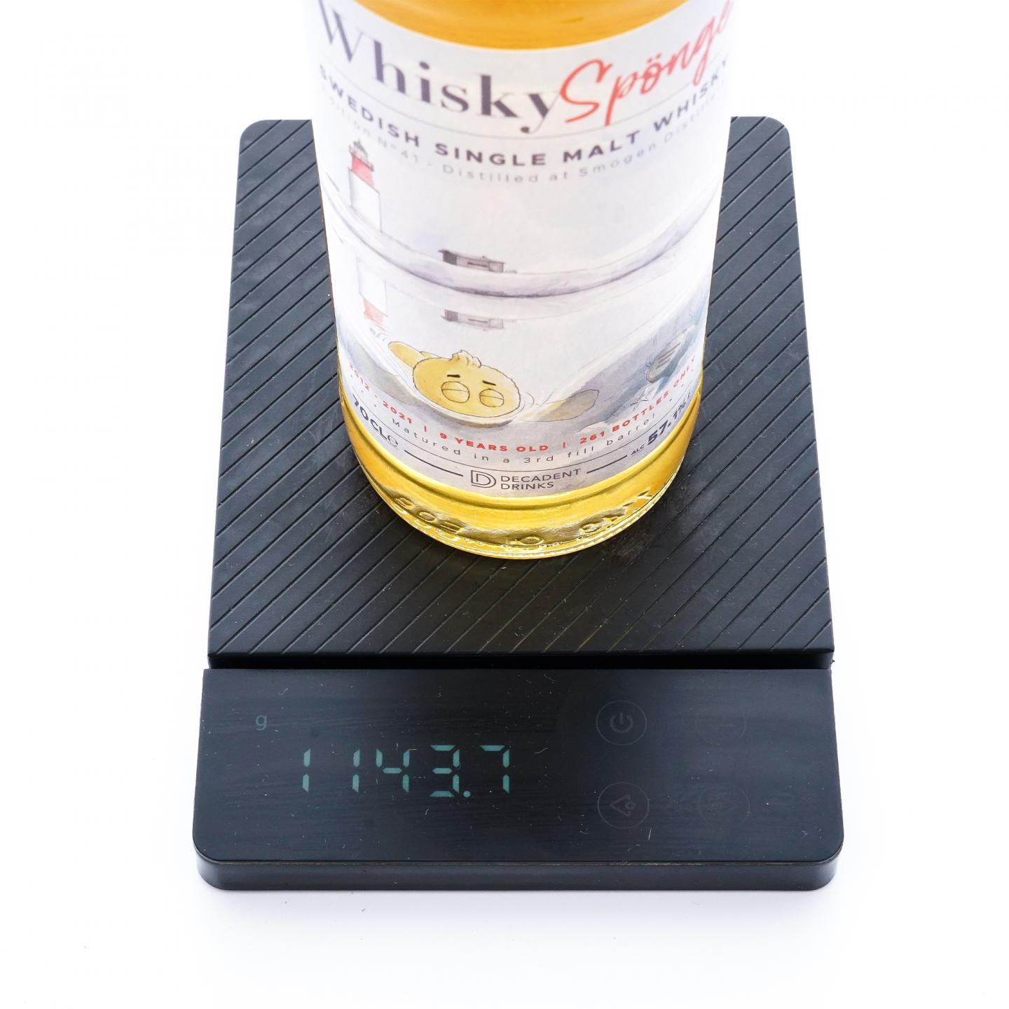 威士忌海绵 Smögen 9年 2012-2021 Edition No. 41