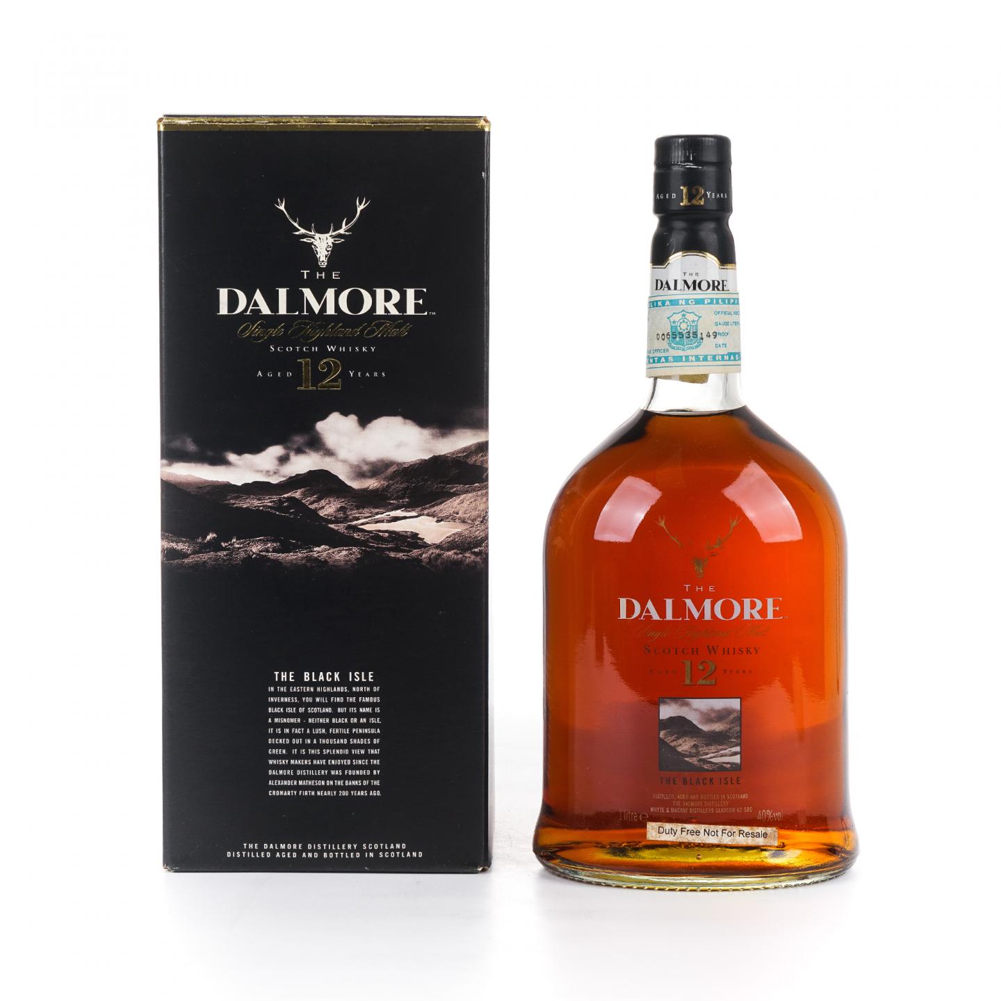 Dalmore 达尔摩 12年 The Black Isle 1升装