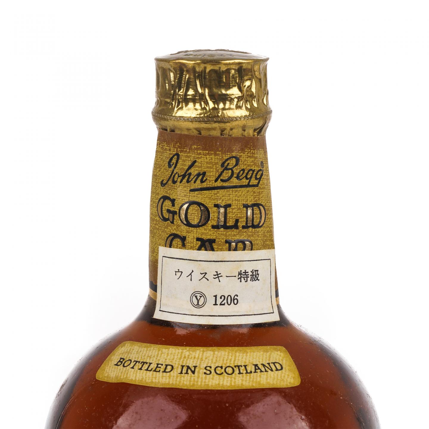John Begg 苏格兰调和威士忌 Gold Cap 750ml