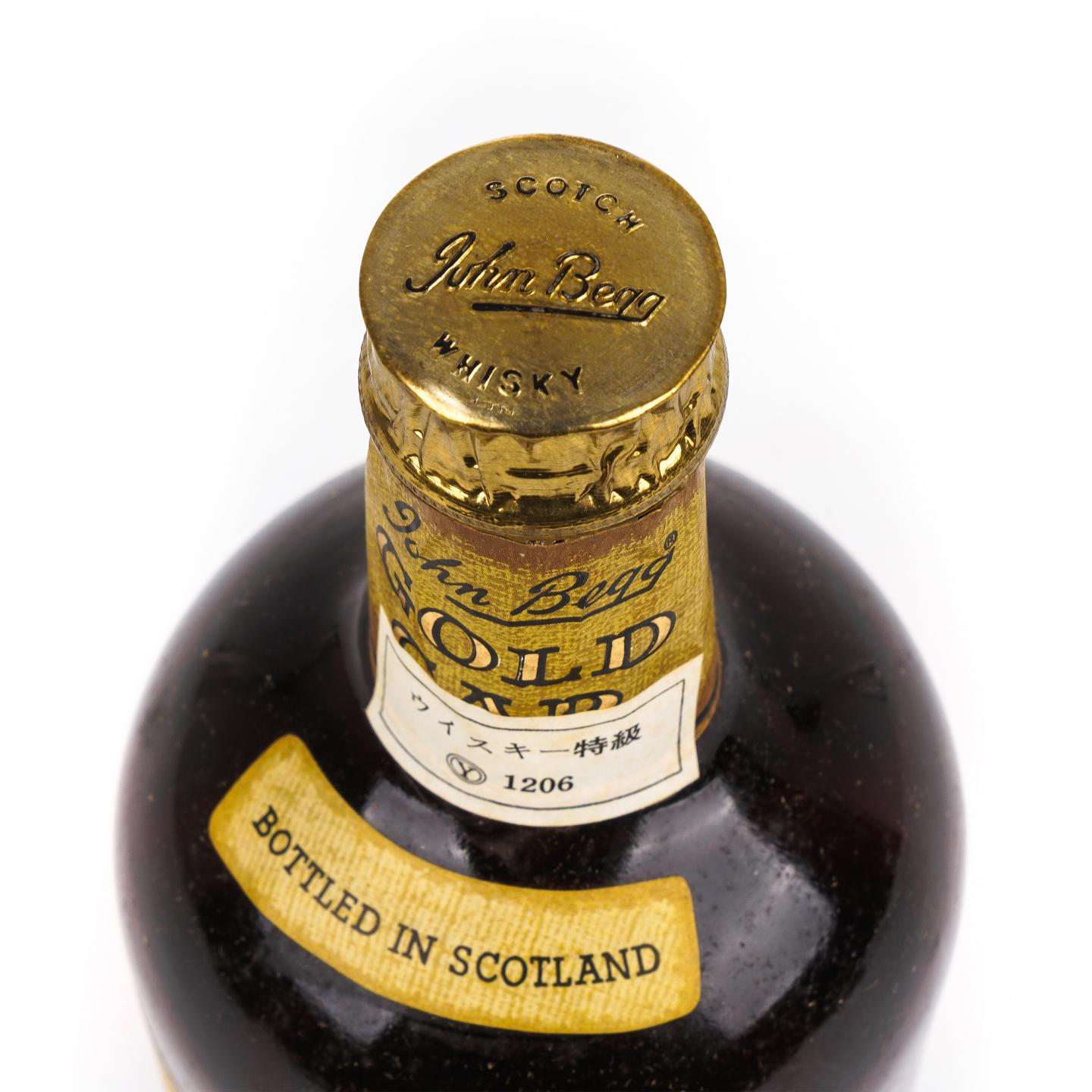 John Begg 苏格兰调和威士忌 Gold Cap 750ml