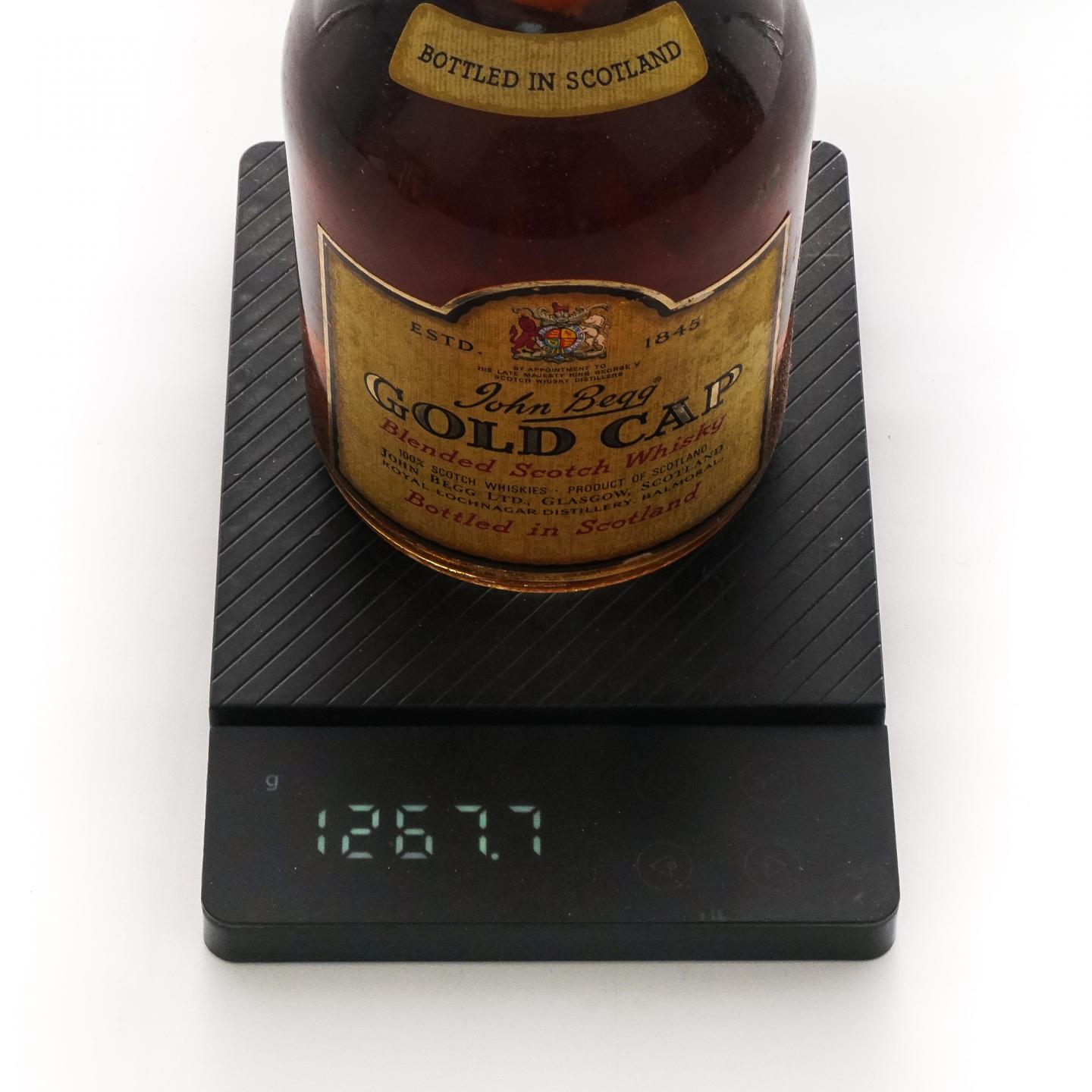 John Begg 苏格兰调和威士忌 Gold Cap 750ml