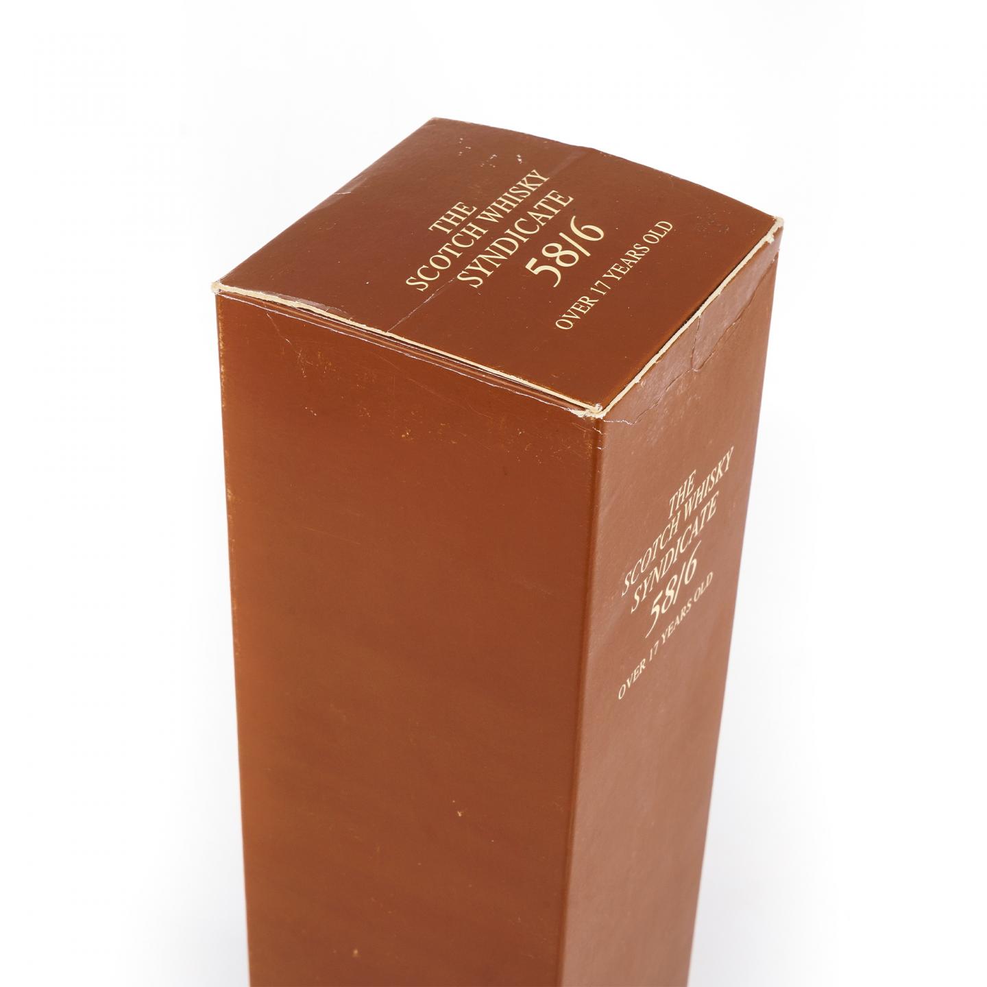 SYNDICATE 58/6 over17年 苏格兰调和威士忌 750ml