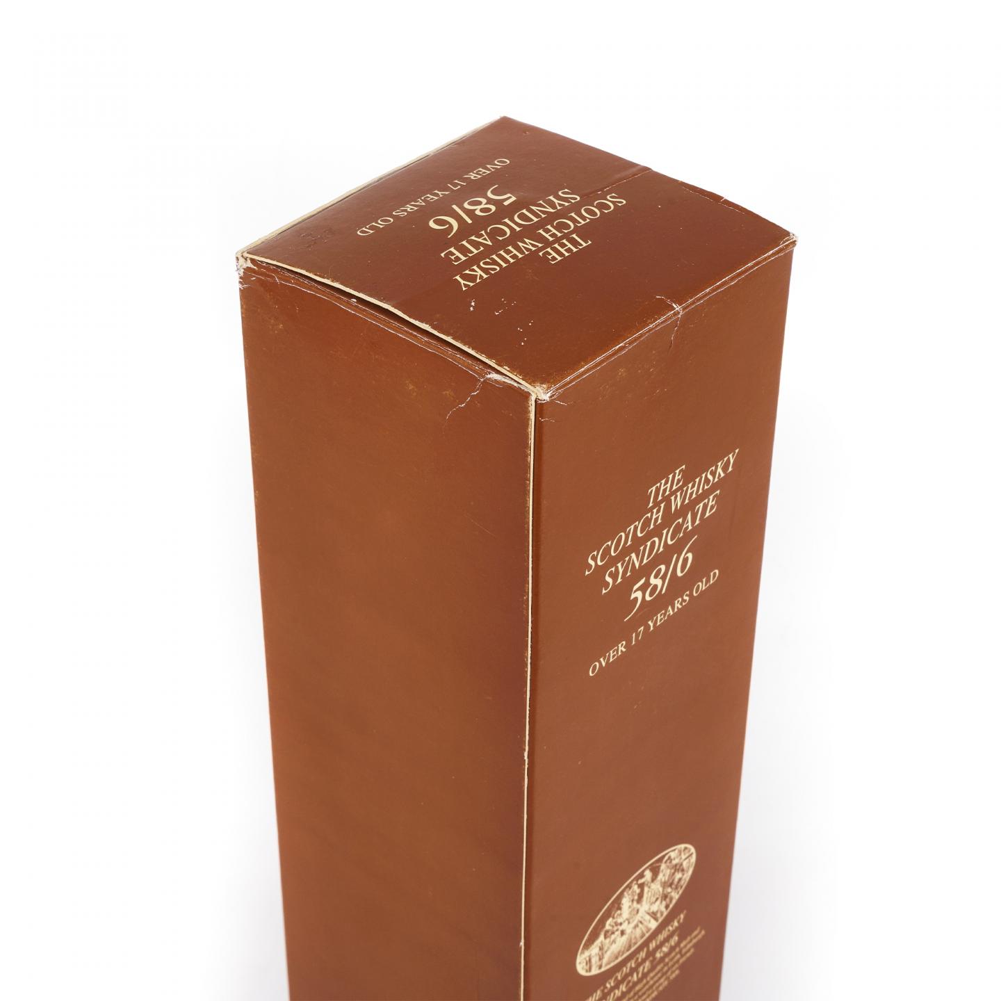 SYNDICATE 58/6 over17年 苏格兰调和威士忌 750ml