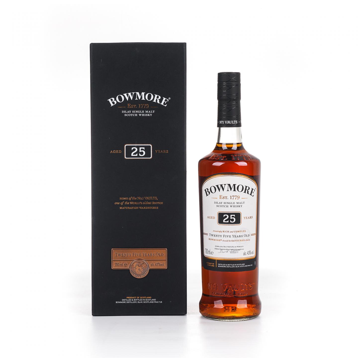 Bowmore 波摩 25年 单麦